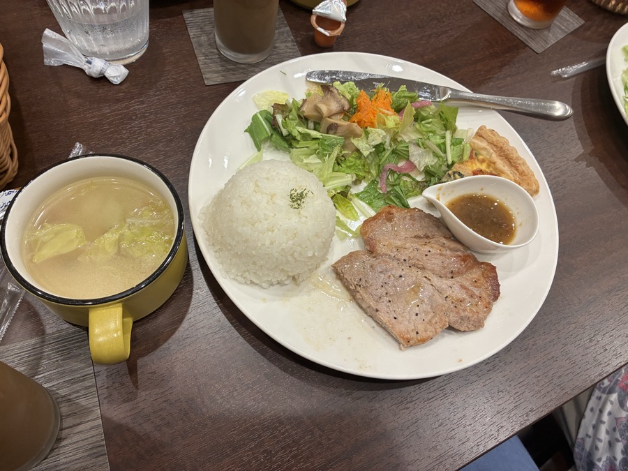 彩り豊かなランチプレート